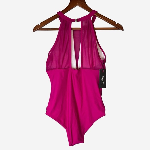 Tempt Me Magenta One Piece Swimsuit - Picture 5 of 9